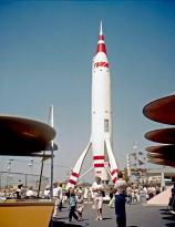 TWA Moonliner in Tomorrowland 1956