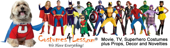 Over 20,000 different Costume Styles from all major quality brand manufacturers. Lowest Price Guarantee applies to every item every day.