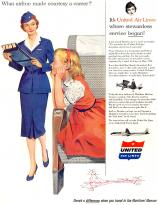 Unted Air Lines advertising -  Patricia wants to be a stewardess