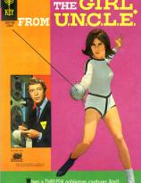 The Girl from UNCLE comic book cover August 1967