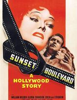Sunset Boulevard poster with Gloria Swanson, William Holden and Nancy Olson - 1950