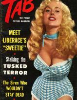 TAB Magazine - April 1955 - Cover photo of Betty Brosmer by Keith Bernard