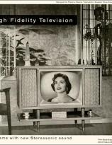 The Magnavox Videorama 21 with Stereosonic Sound -The First High Fidelity Television - 1956