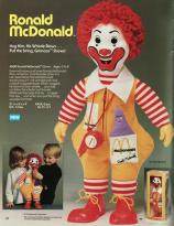 Ronald McDonald - Hug him, blow his whistle