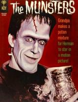 The Munsters comic book cover