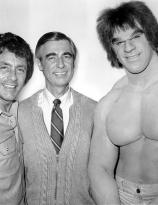 Mister Rogers meets The Incredible Hulk 1979