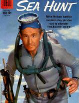 Sea Hunt comic book cover - 1959