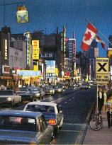 Canadian nightlife retro style