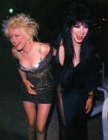 Girls just want to have fun - Cyndi Lauper and Elvira