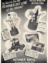 1951 Kohner Brothers Walloping Willie Toy Ad