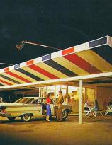Drive In Restaurant Post Card