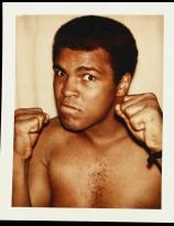 Polaroid of Muhammad Ali taken by Andy Warhol, 1977