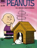 Peanuts DELL Comic Book Cover