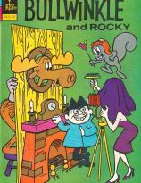 Bullwinkle and Rocky Gold Key Comic Book Cover 1977