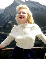 Marilyn Monroe photographed in Canada, 1953