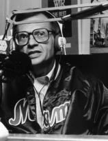 Larry King on the radio at Westwood One in Virginia in 1988