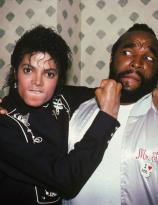 Michael Jackson and Mr. T, 1985