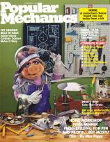 Miss Piggy on the cover of Popular Mechanics (Feb 1981)