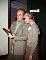 Bing Crosby, Grace Kelly during production of George Seatons The Country Girl (1954)