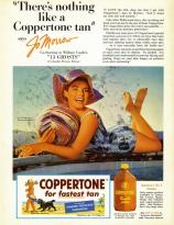 Coppertone ad featuring Jo Morrow