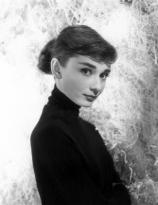 Audrey Hepburn in a classic pose