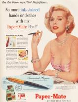 Zsa Zsa Gabor for Paper Mate