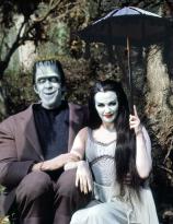 Herman and Lilly Munster promo photo
