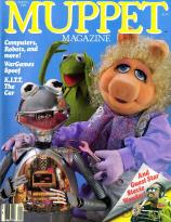 MUPPET MAGAZINE (Spring 1984) featuring a robot version of Kermit