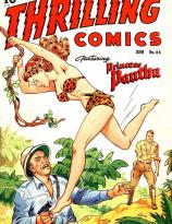 Thrilling Comics, Vol. 1, no. 66, June 1948 - cover art by Alex Schomburg