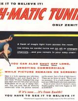 Zenith TV remote Ad 1956