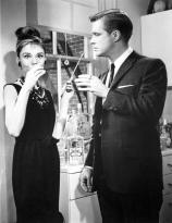 Audrey Hepburn and George Peppard