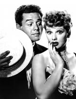 Lucille Ball and Desi Arnaz, publicity portrait for I Love Lucy mid-1950s