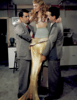 Ann Blyth on the set of Mr. Peabody and the Mermaid (1948)