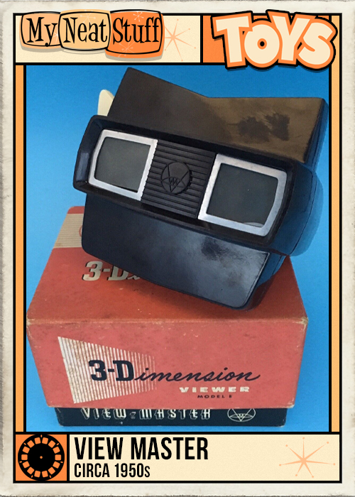 HUGE LOT OF VINTAGE VIEW-MASTER 3-D REELS ON ORIGINAL CARDS 87 REELS